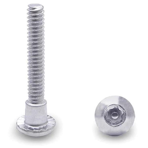 Light House Beauty 1.18 in. Six Lobe Shoulder Screw with Anti-Tamper Pin, Stainless Steel LI1075605 - main